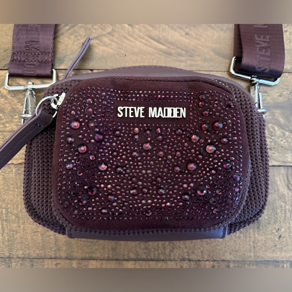 Steve Madden Burgundy Bmaxima‎ Crossbody Bag